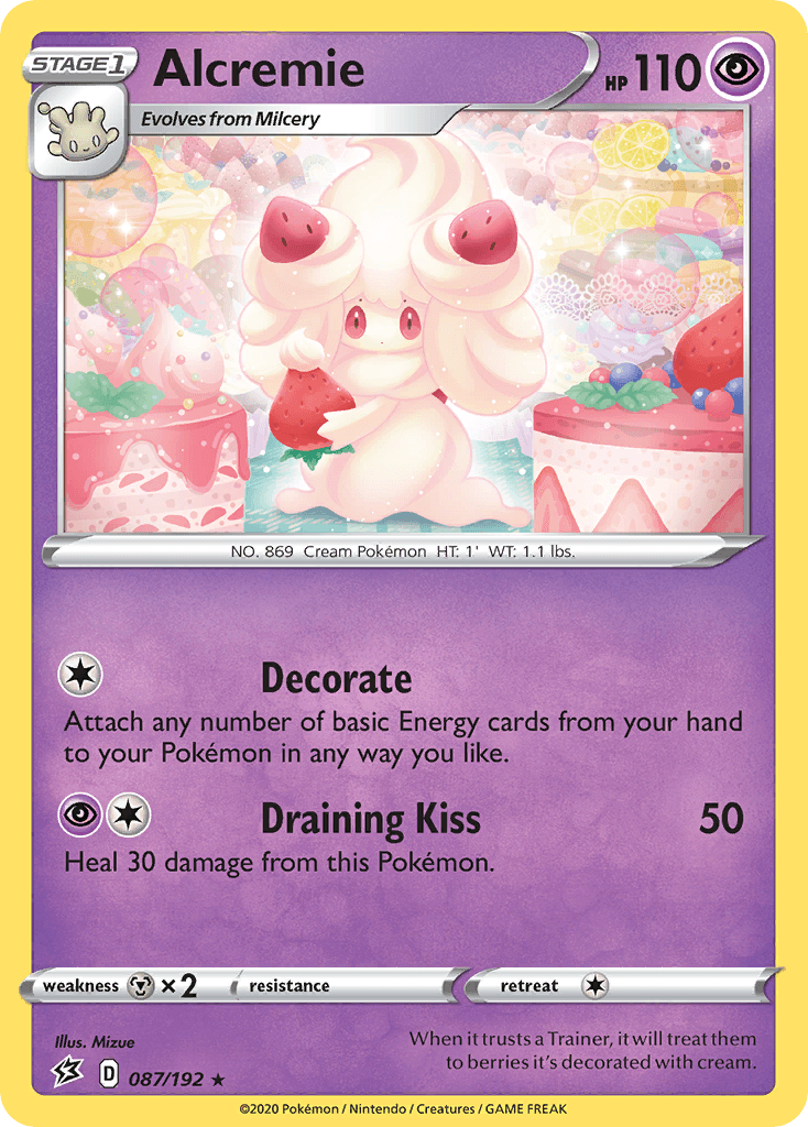 Alcremie, kortbilde fra pokemontcg.io