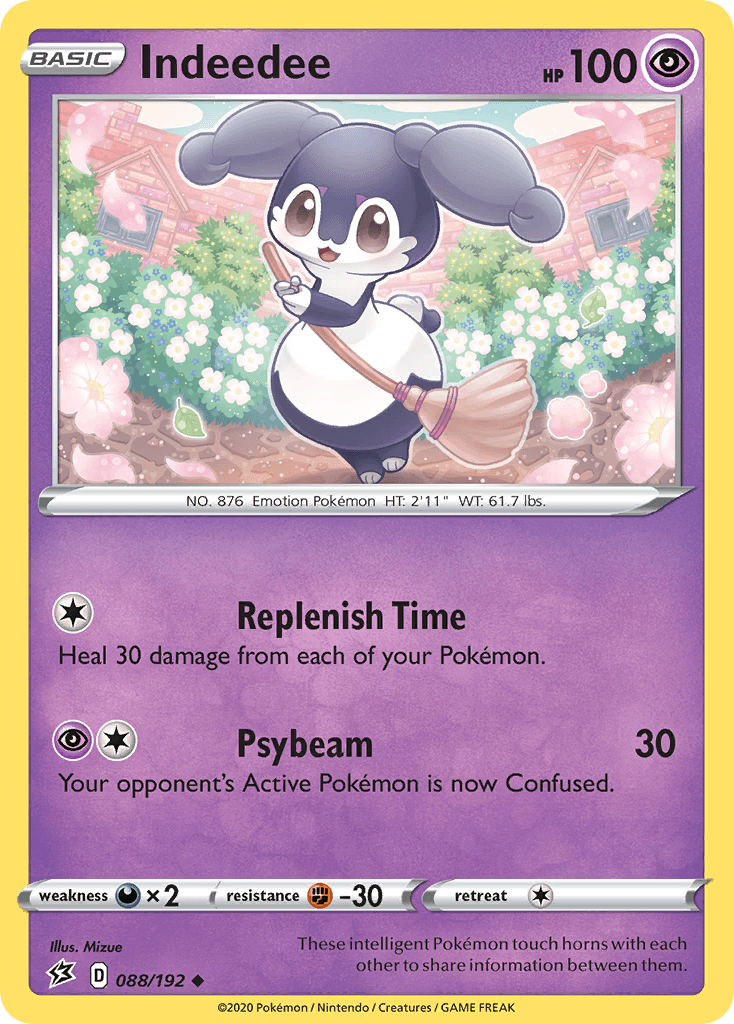 Indeedee, kortbilde fra pokemontcg.io