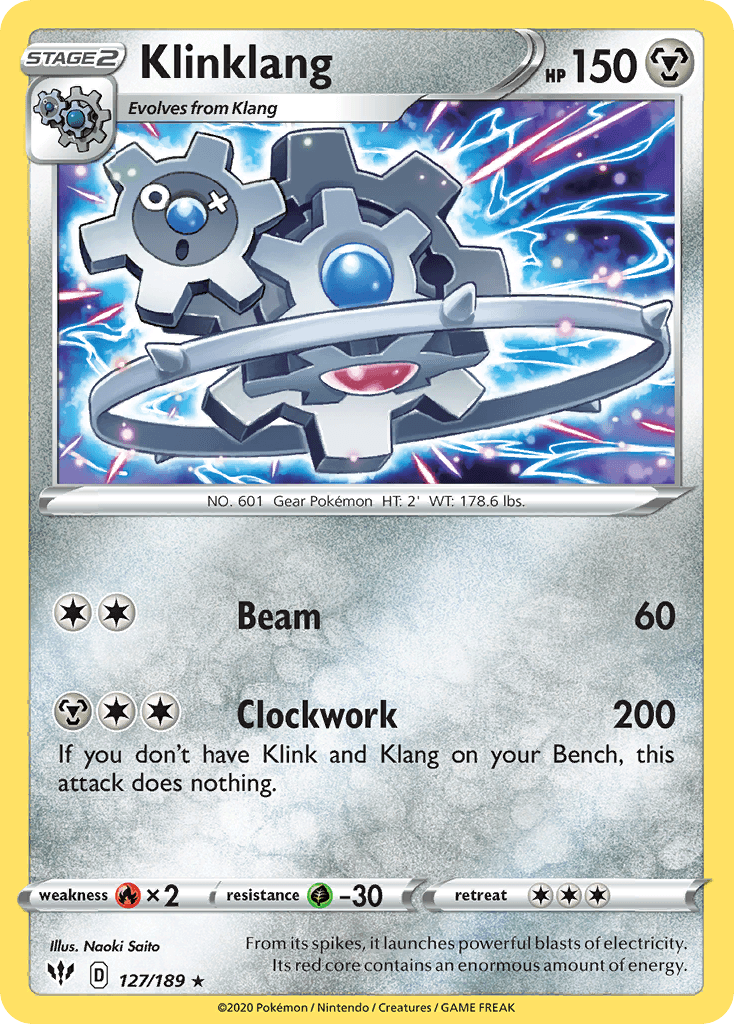 Klinklang, kortbilde fra pokemontcg.io