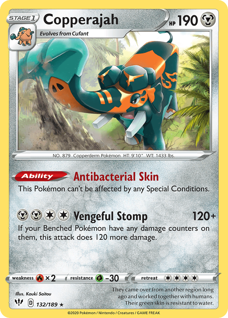 Copperajah, kortbilde fra pokemontcg.io
