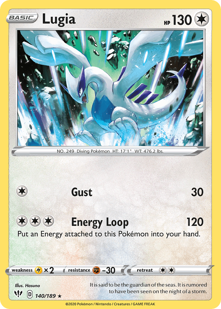 Lugia, kortbilde fra pokemontcg.io
