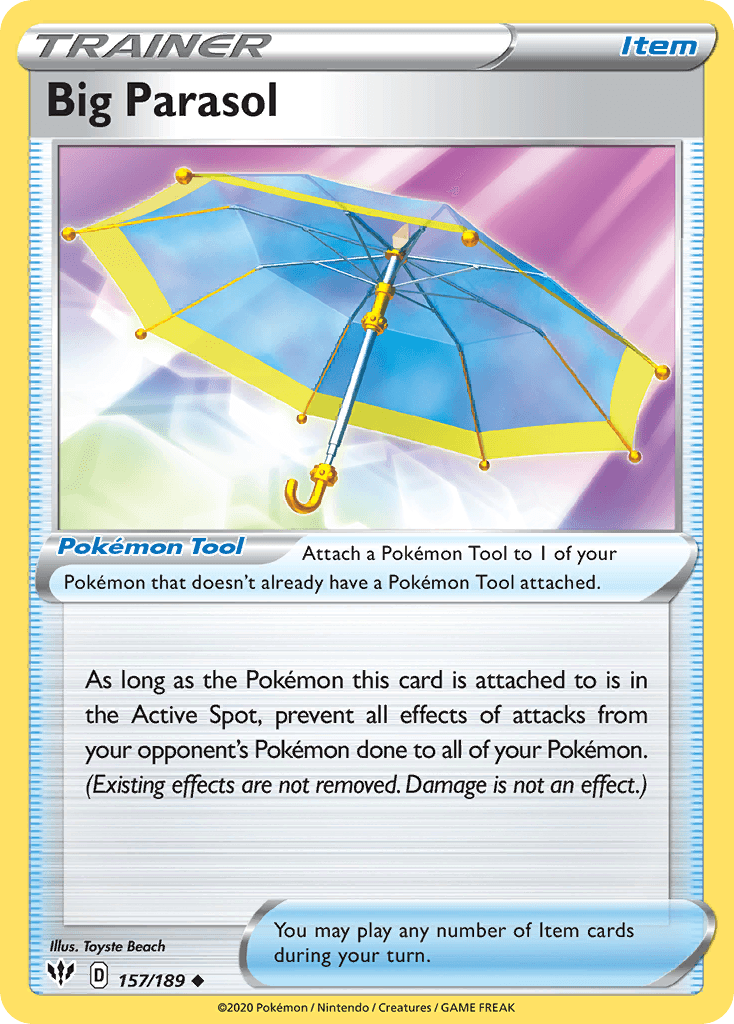 Big Parasol, kortbilde fra pokemontcg.io