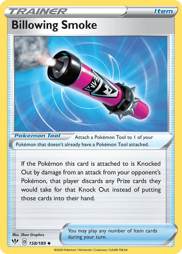 Billowing Smoke, kortbilde fra pokemontcg.io