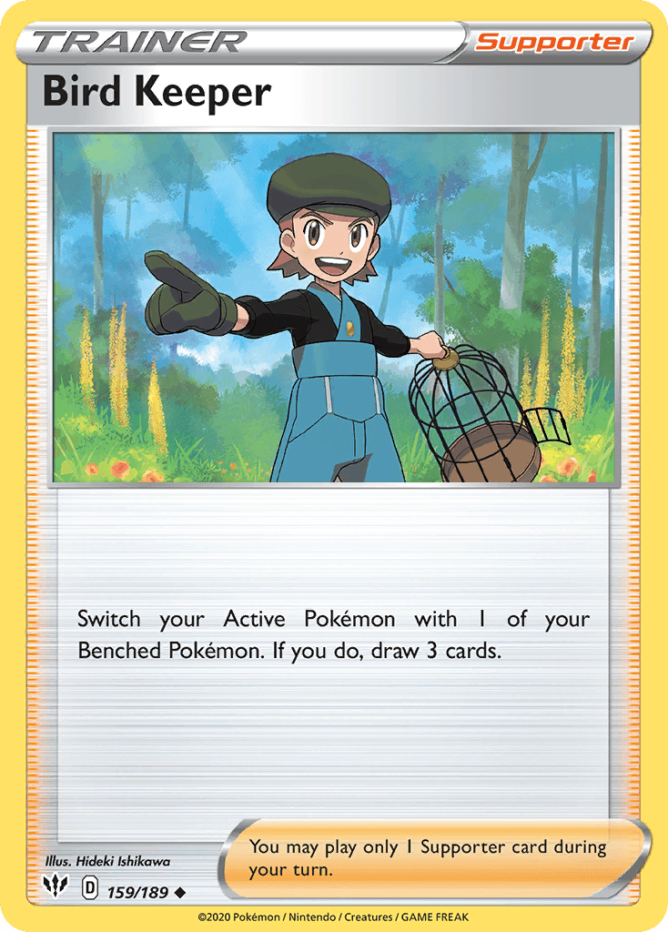 Bird Keeper, kortbilde fra pokemontcg.io