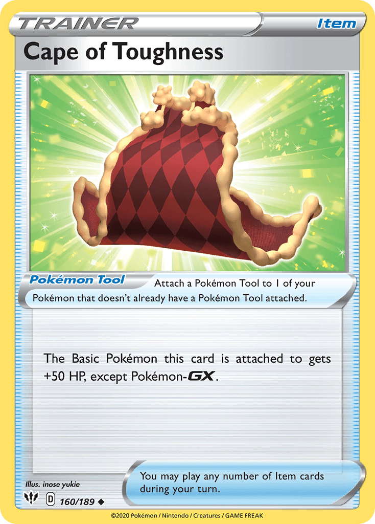 Cape of Toughness, kortbilde fra pokemontcg.io