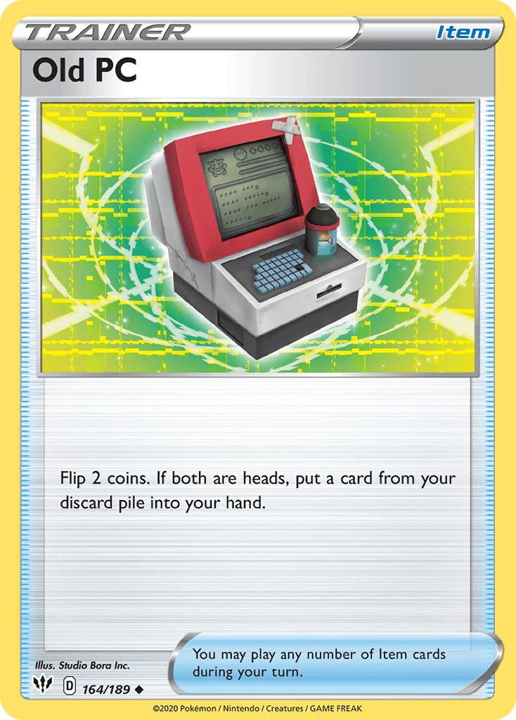 Old PC, kortbilde fra pokemontcg.io