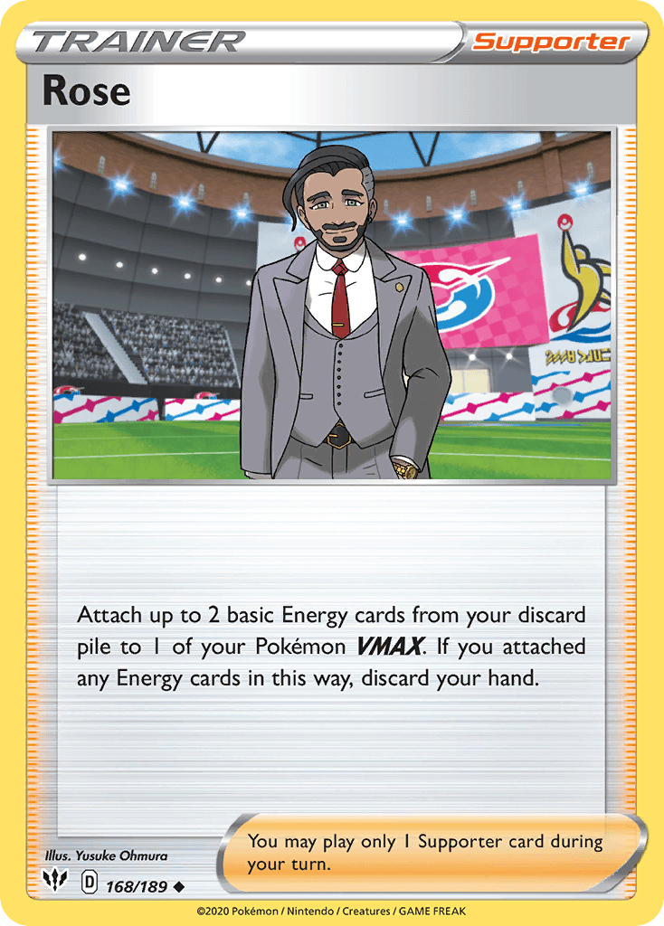 Rose, kortbilde fra pokemontcg.io