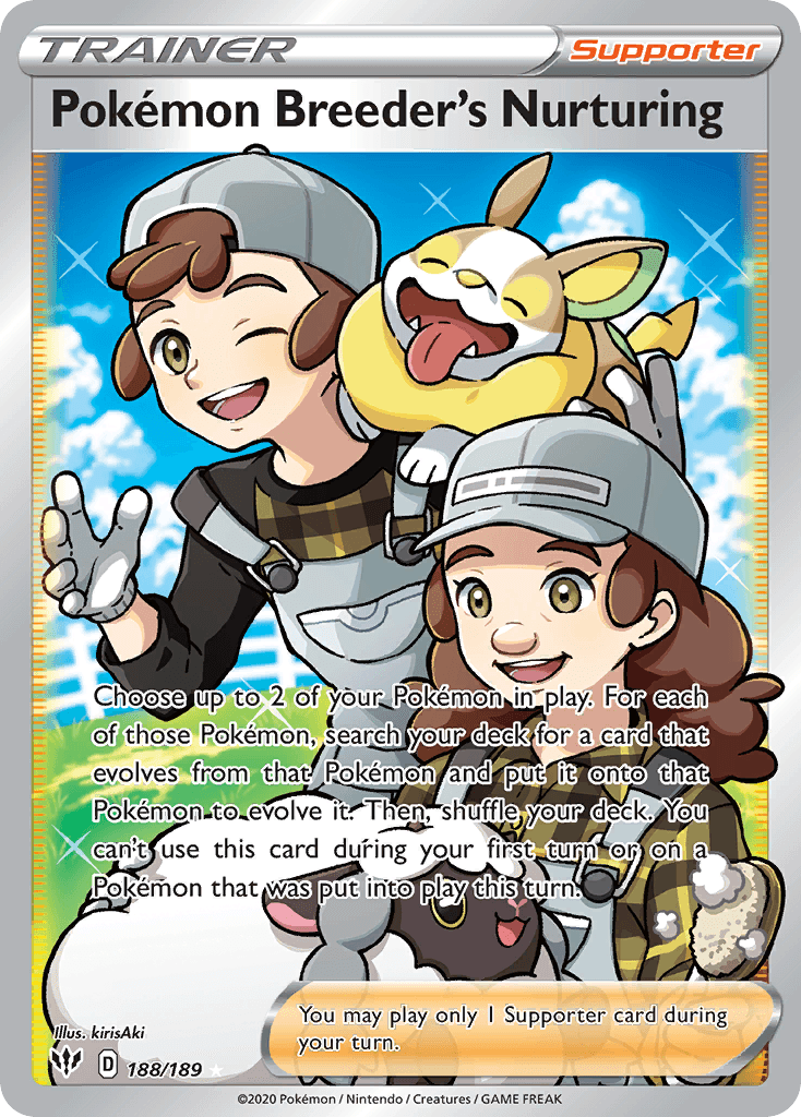 Pokémon Breeder's Nurturing, kortbilde fra pokemontcg.io