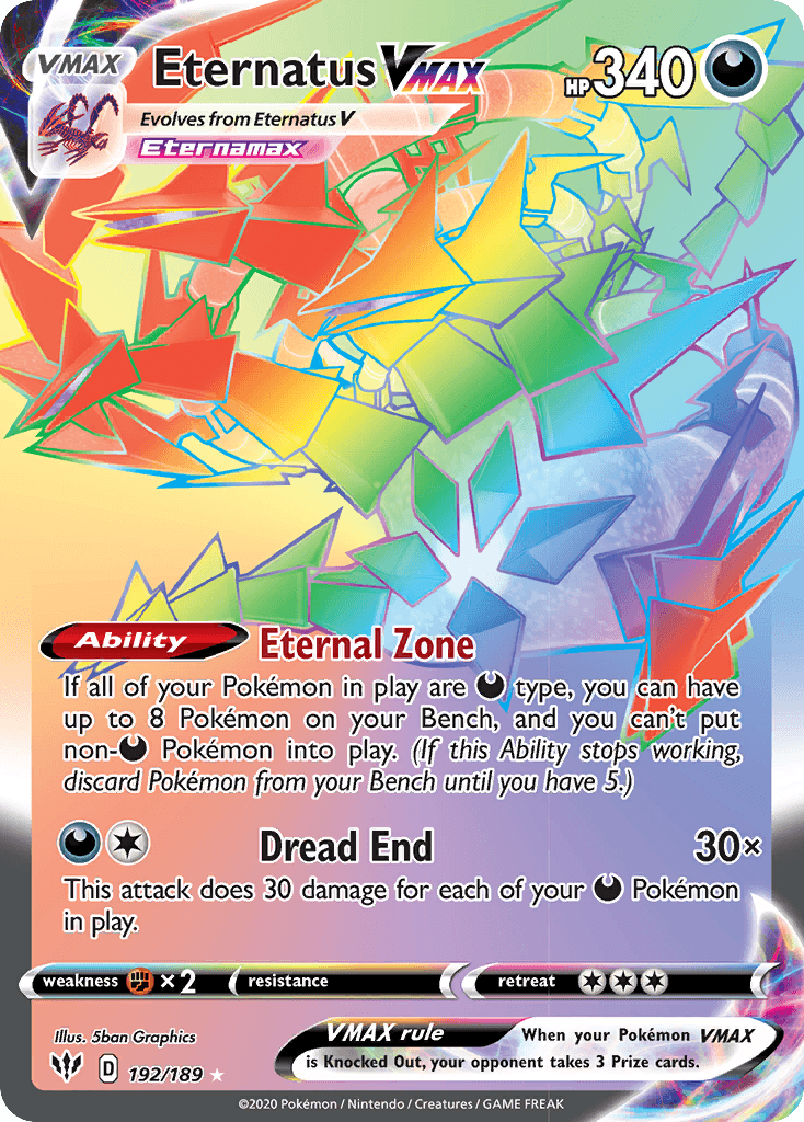 Eternatus VMAX, kortbilde fra pokemontcg.io
