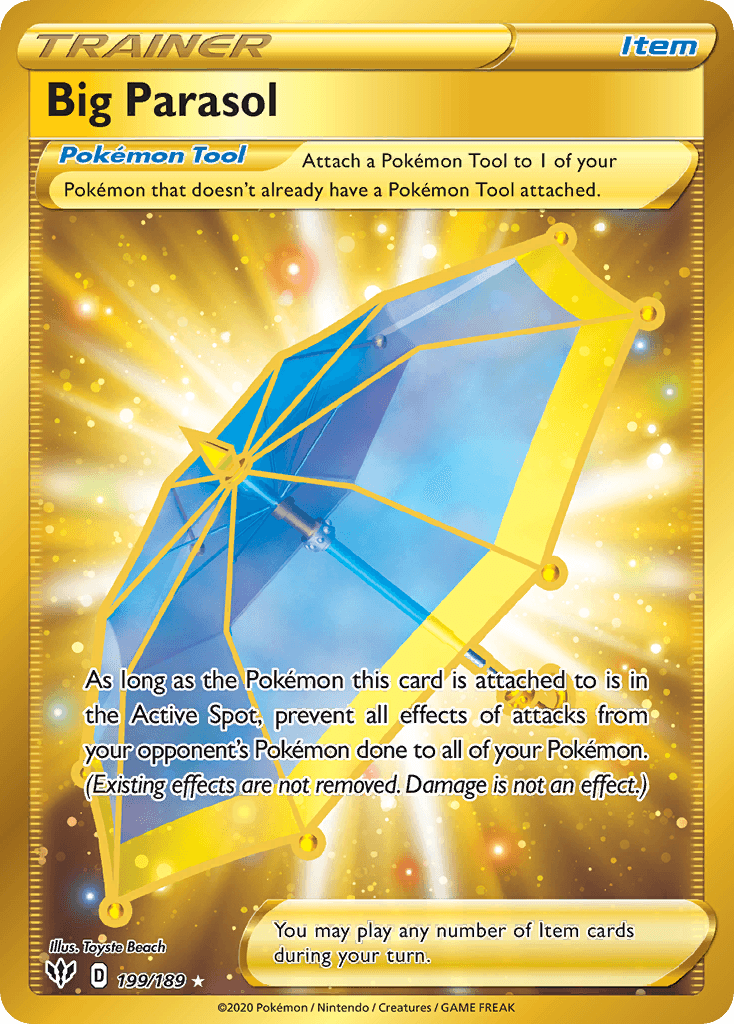 Big Parasol, kortbilde fra pokemontcg.io