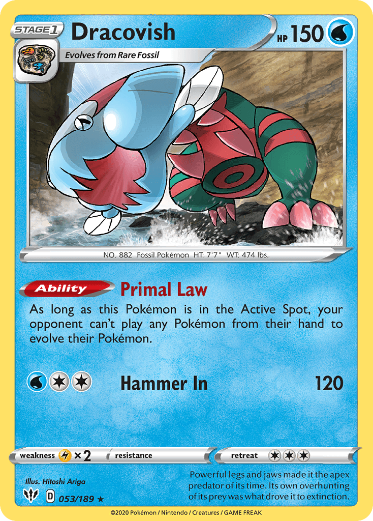 Dracovish, kortbilde fra pokemontcg.io