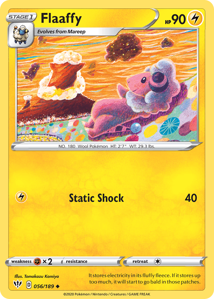 Flaaffy, kortbilde fra pokemontcg.io