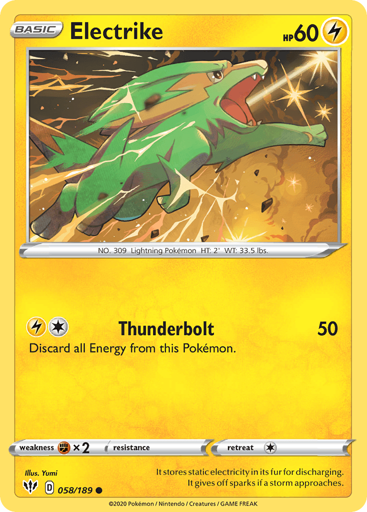 Electrike, kortbilde fra pokemontcg.io
