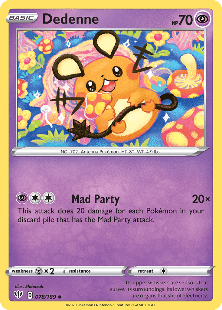 Dedenne, kortbilde fra pokemontcg.io