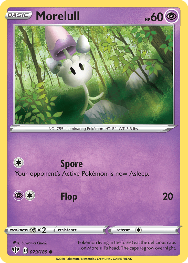 Morelull, kortbilde fra pokemontcg.io