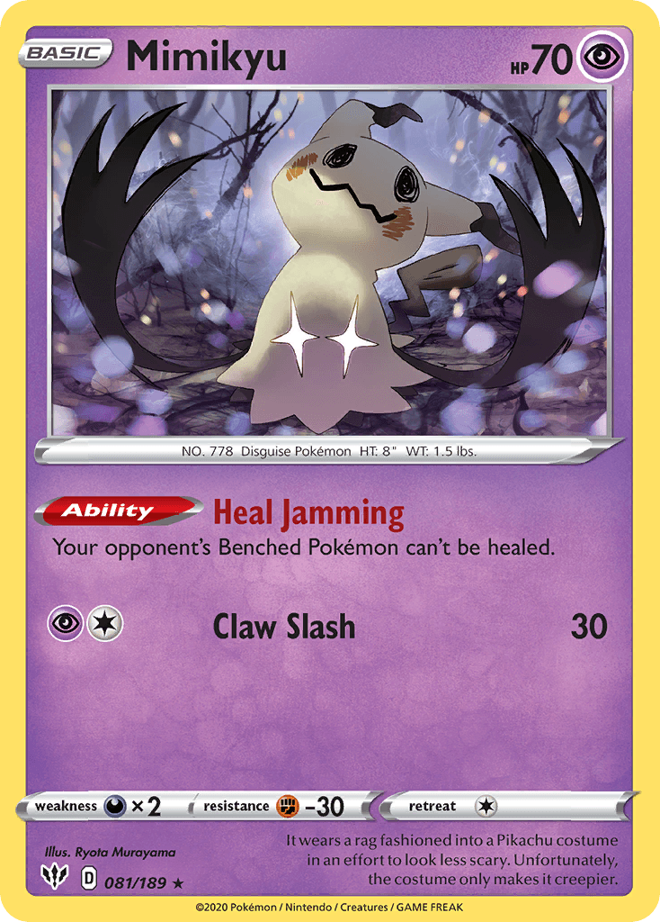 Mimikyu, kortbilde fra pokemontcg.io