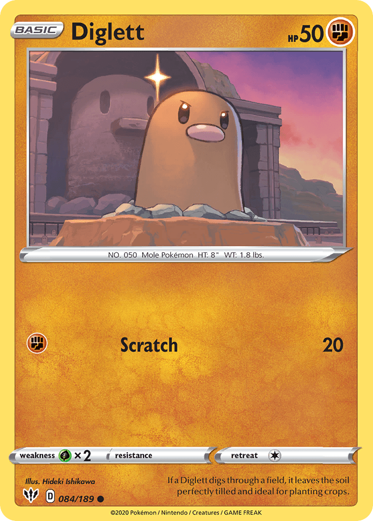 Diglett, kortbilde fra pokemontcg.io