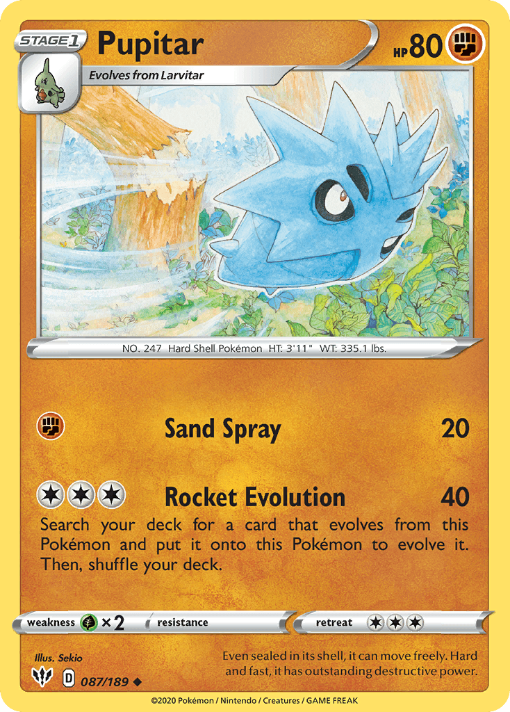Pupitar, kortbilde fra pokemontcg.io