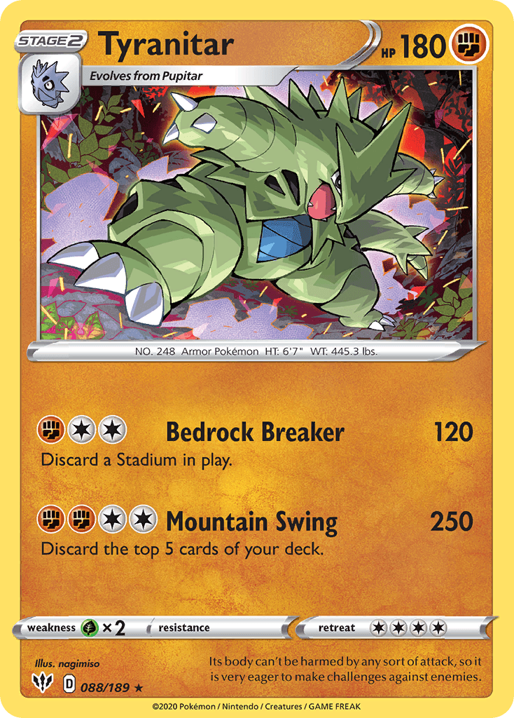 Tyranitar, kortbilde fra pokemontcg.io