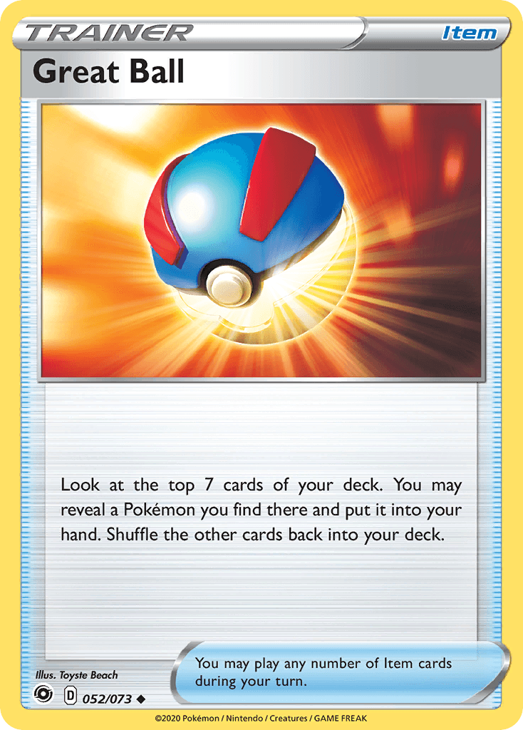 Great Ball, kortbilde fra pokemontcg.io