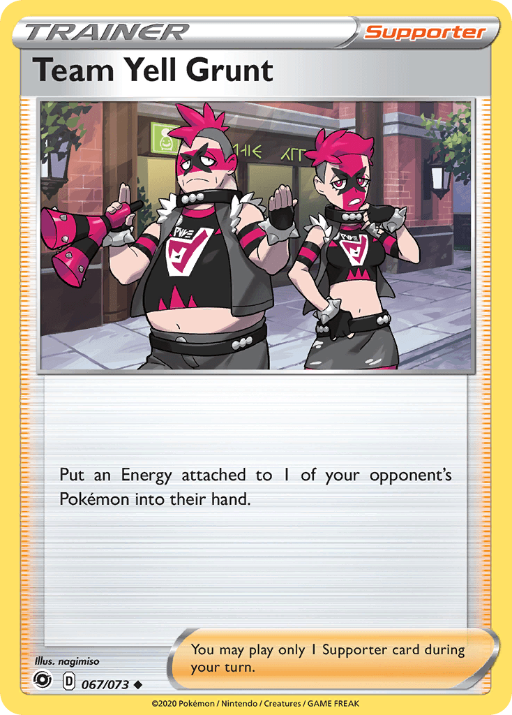 Team Yell Grunt, kortbilde fra pokemontcg.io