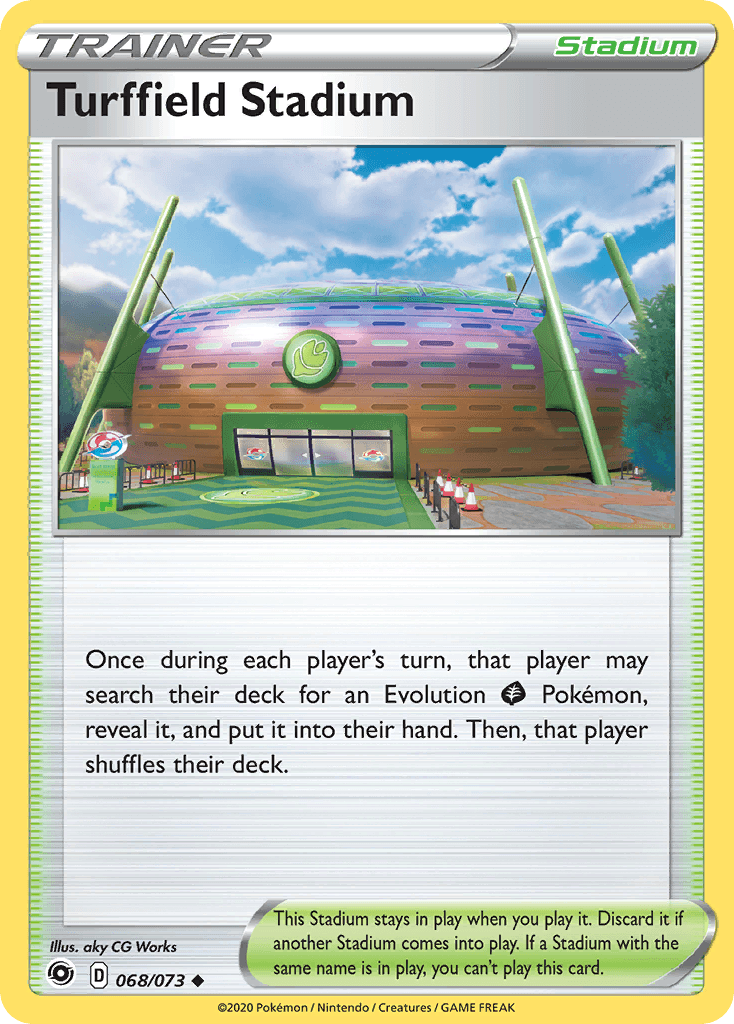 Turffield Stadium, kortbilde fra pokemontcg.io