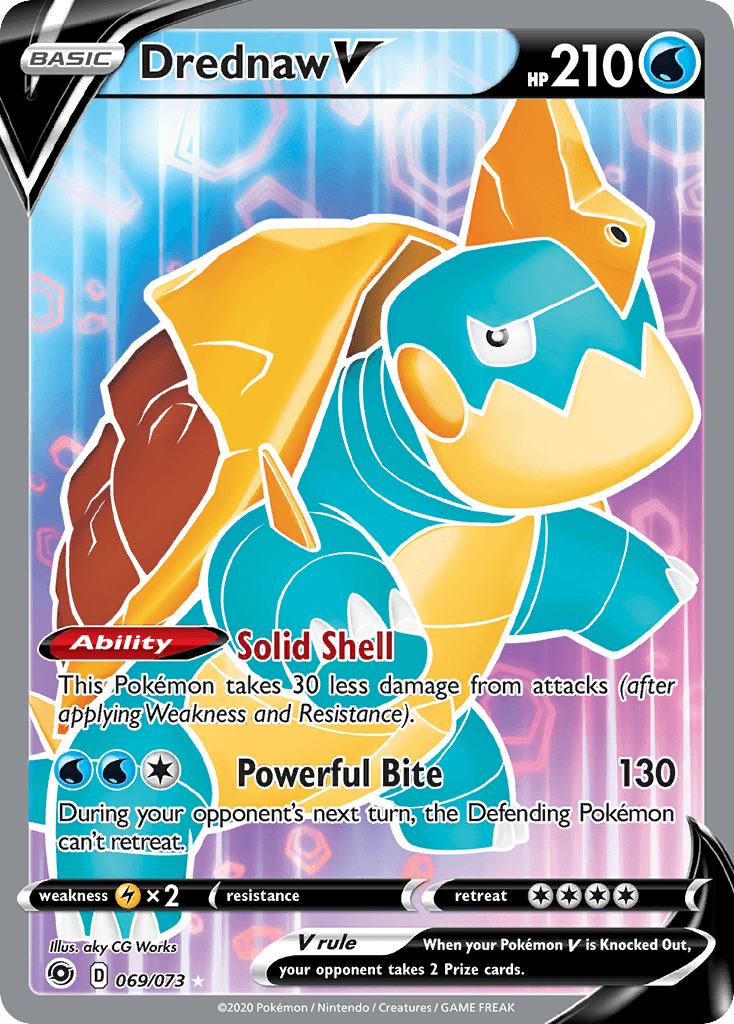 Drednaw V, kortbilde fra pokemontcg.io