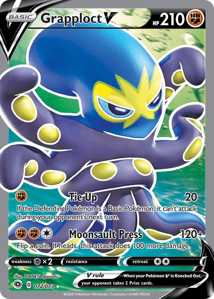 Grapploct V, kortbilde fra pokemontcg.io