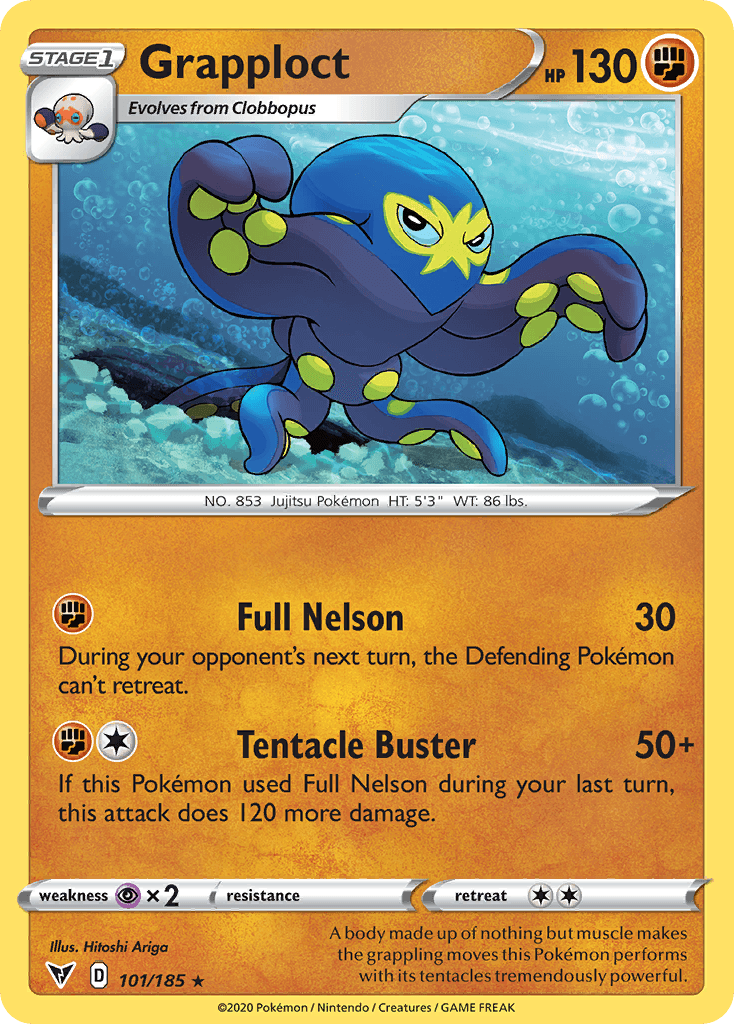 Grapploct, kortbilde fra pokemontcg.io