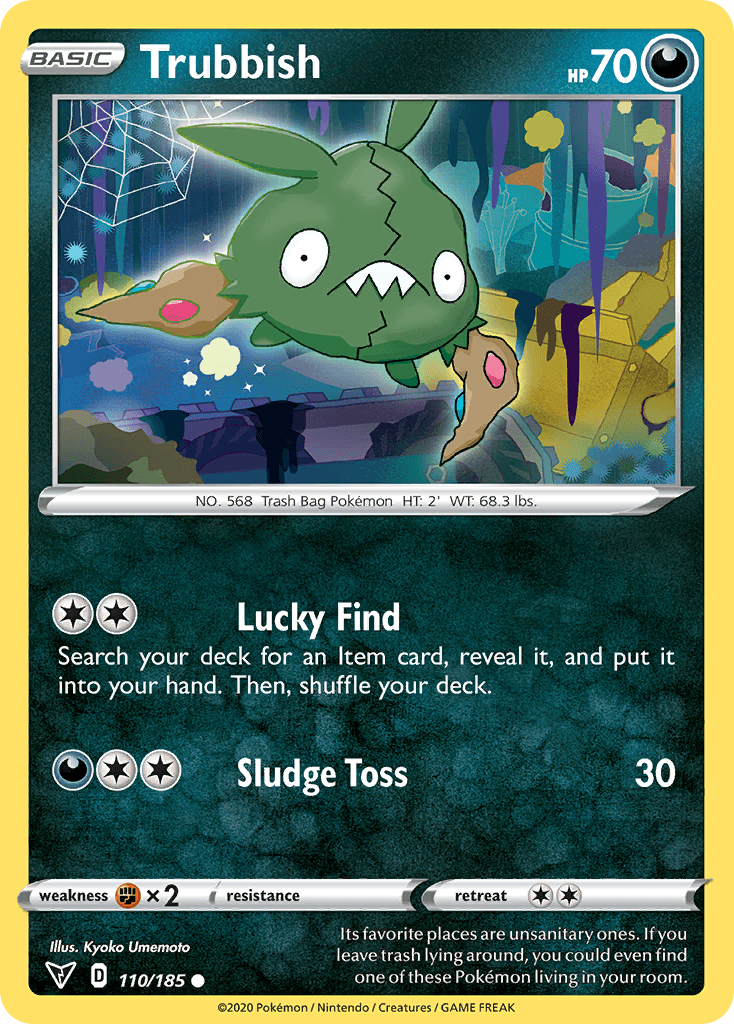 Trubbish, kortbilde fra pokemontcg.io
