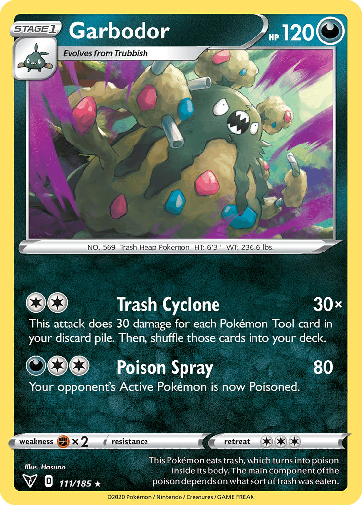 Garbodor, kortbilde fra pokemontcg.io