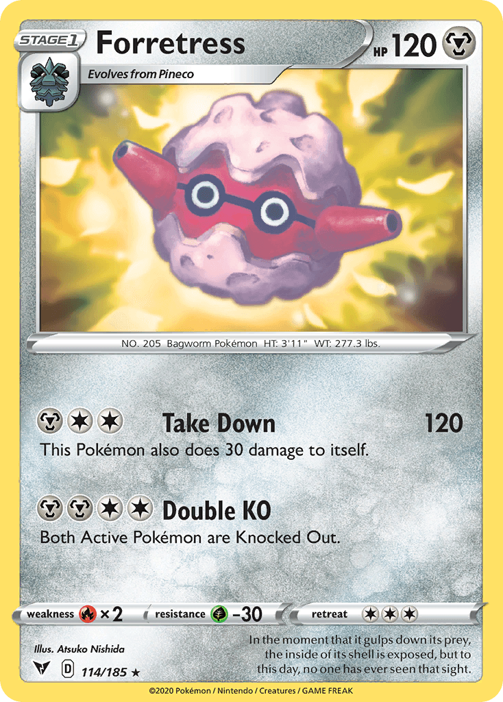 Forretress, kortbilde fra pokemontcg.io