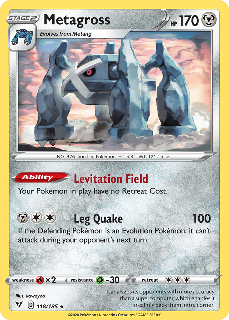 Metagross, kortbilde fra pokemontcg.io