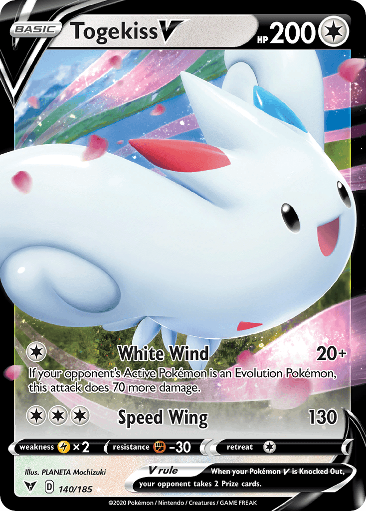 Togekiss V, kortbilde fra pokemontcg.io