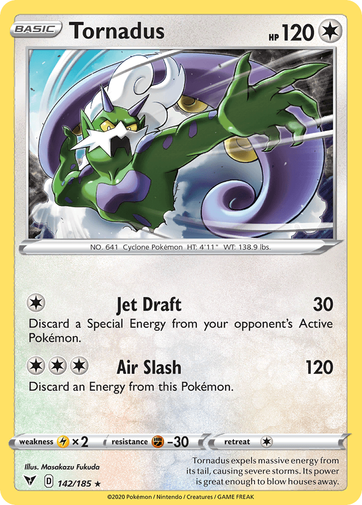 Tornadus, kortbilde fra pokemontcg.io