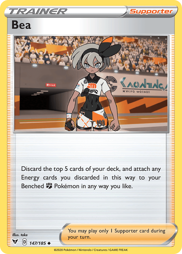 Bea, kortbilde fra pokemontcg.io