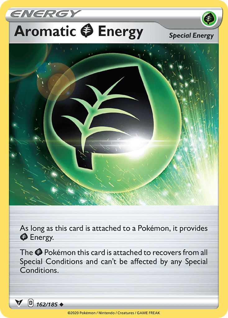 Aromatic Grass Energy, kortbilde fra pokemontcg.io