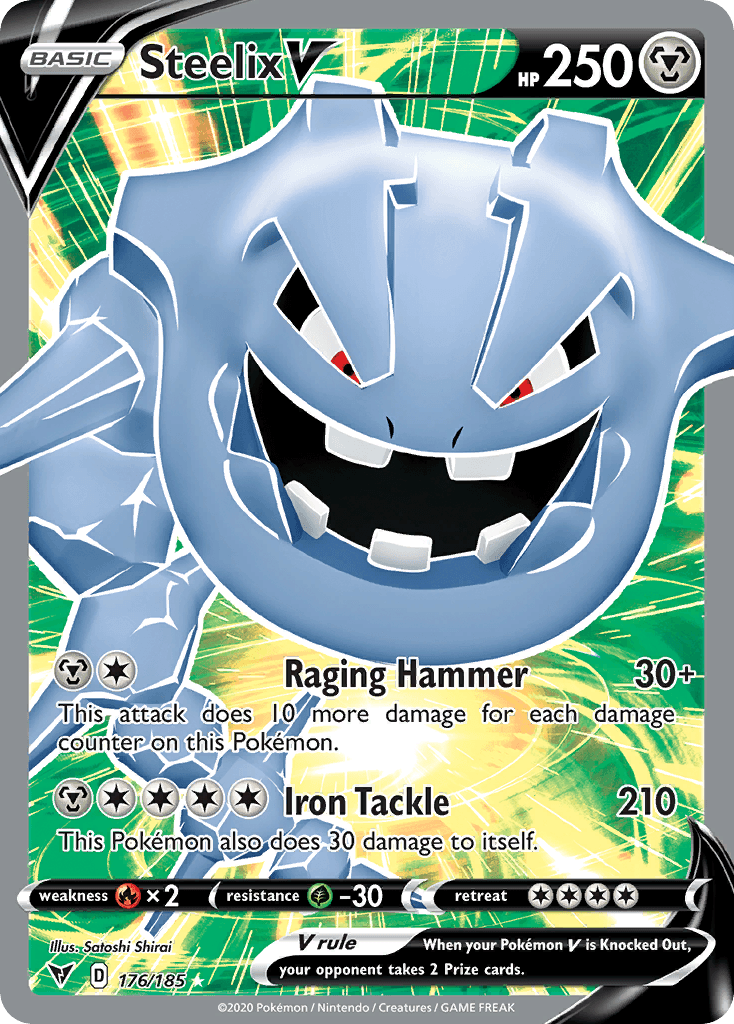 Steelix V, kortbilde fra pokemontcg.io