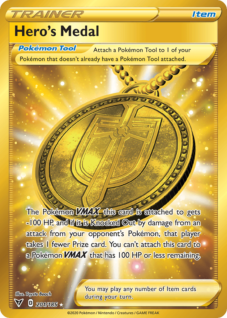 Hero's Medal, kortbilde fra pokemontcg.io