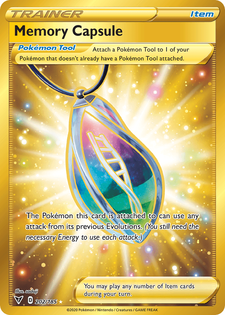 Memory Capsule, kortbilde fra pokemontcg.io