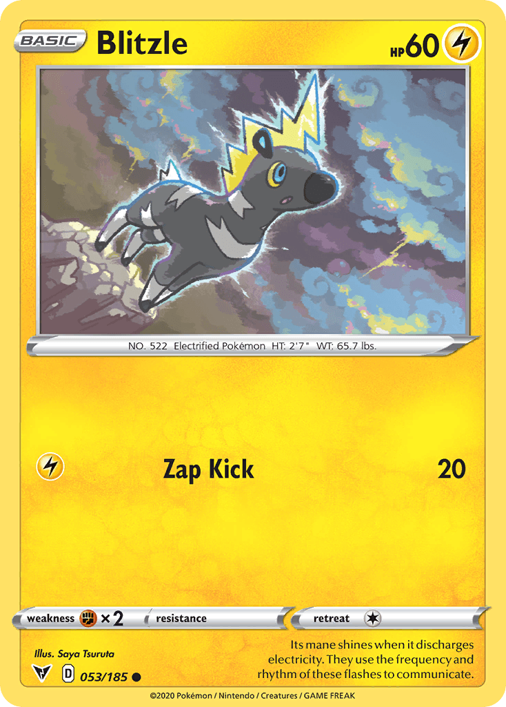 Blitzle, kortbilde fra pokemontcg.io