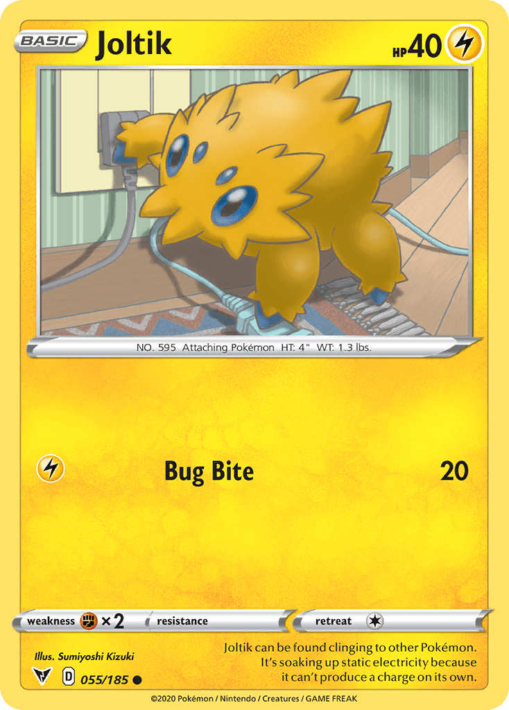 Joltik, kortbilde fra pokemontcg.io