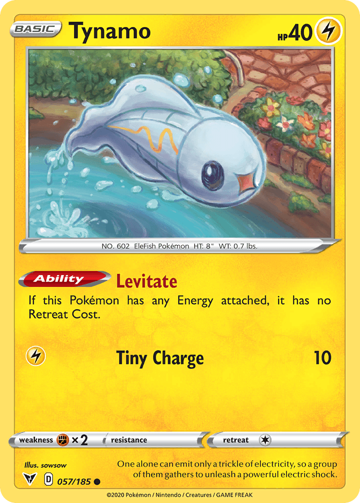 Tynamo, kortbilde fra pokemontcg.io