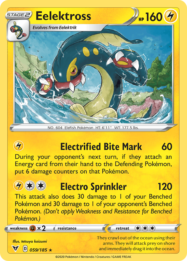 Eelektross, kortbilde fra pokemontcg.io