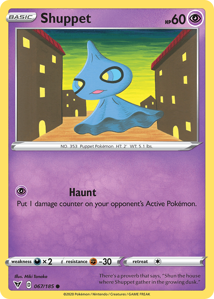 Shuppet, kortbilde fra pokemontcg.io