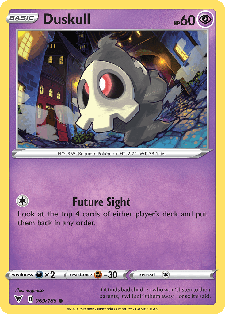 Duskull, kortbilde fra pokemontcg.io