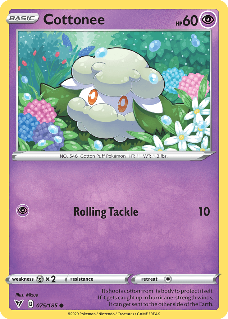 Cottonee, kortbilde fra pokemontcg.io