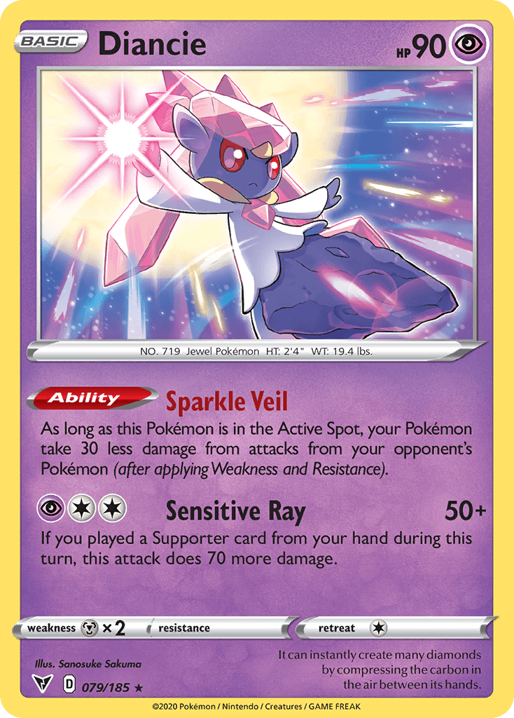 Diancie, kortbilde fra pokemontcg.io