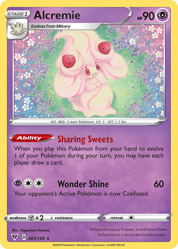 Alcremie, kortbilde fra pokemontcg.io