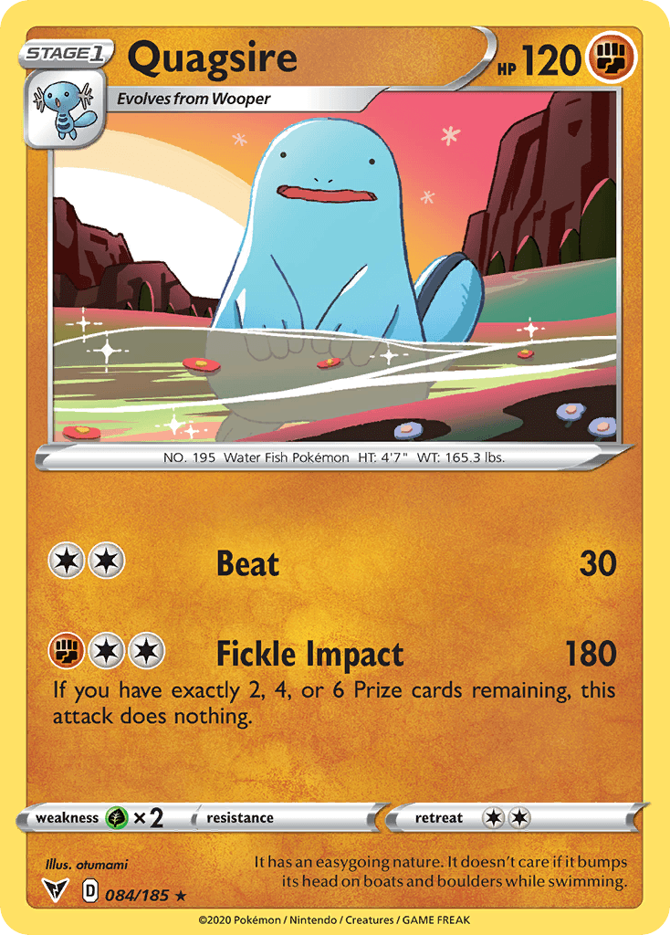 Quagsire, kortbilde fra pokemontcg.io